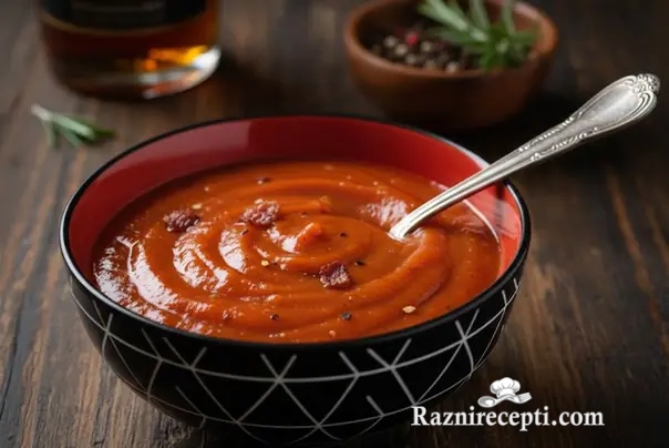 BBQ umak sa pančetom i burbonom