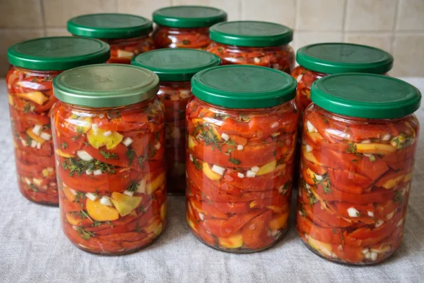 Barena paprika sa belim lukom