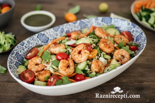 Letnja salata sa tri žitarice