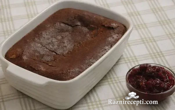 Pečeni čokoladni krem