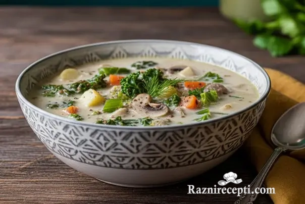 Supa (juha) od povrća i heljde