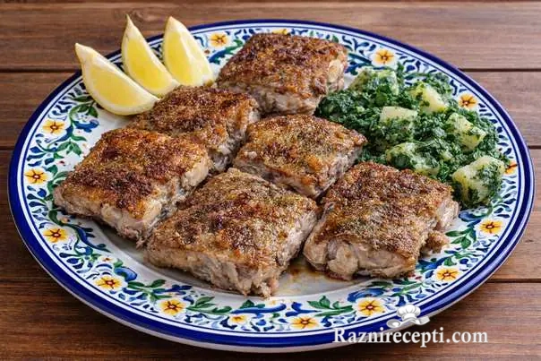 Začinjeni prženi oslić