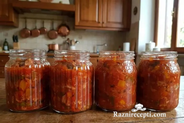 Zimnica od tune i povrća