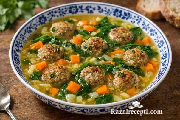 italijanska supa sa ćuftama