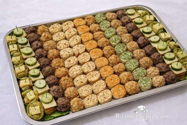 posno slavsko predjelo tikvice i punjeni šampinjoni