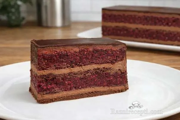Baron torta čokolada i malina