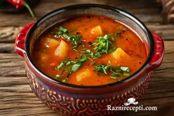 Domaća juneća čorba