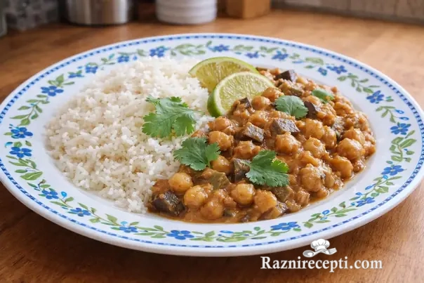 Jelo od slanutka i patlidžana