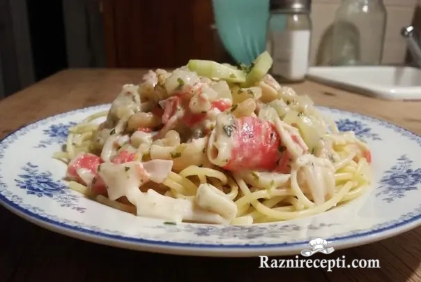 Morski plodovi u belom sosu