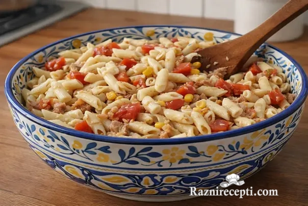 Osvežavajuća hladna pašta salata