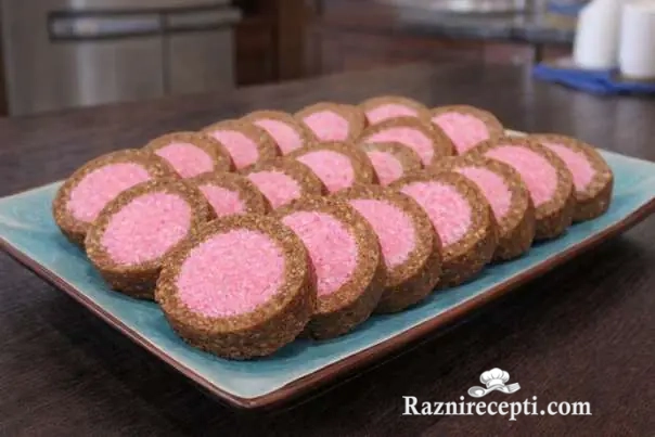 Posni rolat sa kokosom i keksom