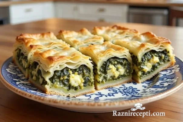 Posna pita sa spanaćem i sojom