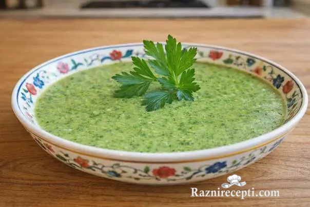Posna zelena čorba od spanaća