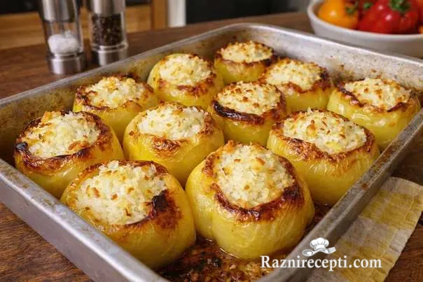 Posne paprike sa pirinčom