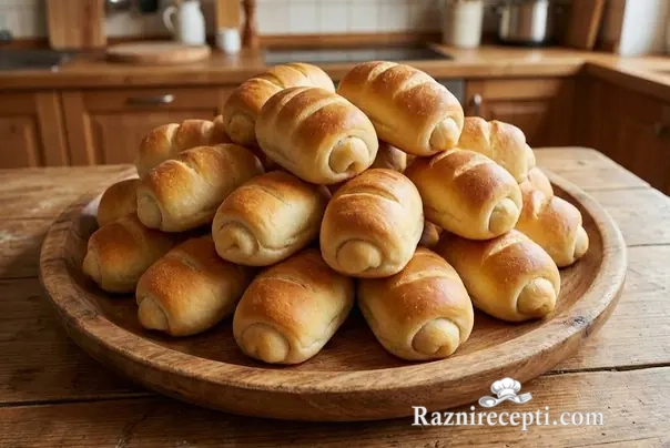 Posne pizza (pica) kiflice