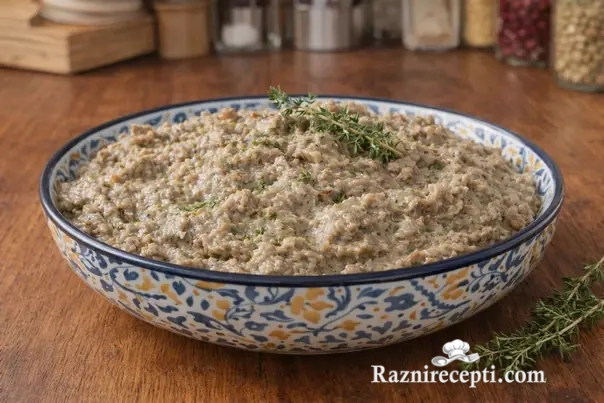 Posni namaz sa pečurkama i patlidžanom
