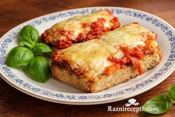 Toplo predjelo sa povrćem i kolačem od okare