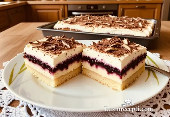 Voćni kolač sa borovnicama (bez pečenja)