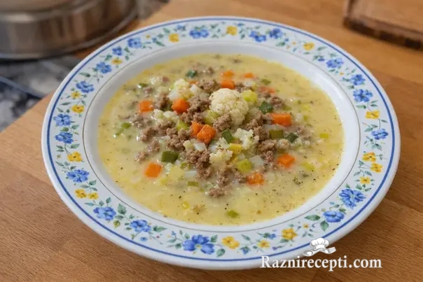 čorba sa junetinom i povrćem