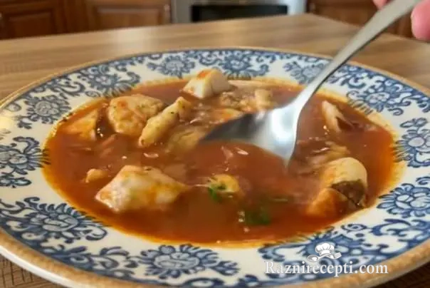 domaća riblja čorba