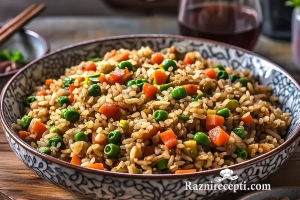 domaći pilav sa povrćem