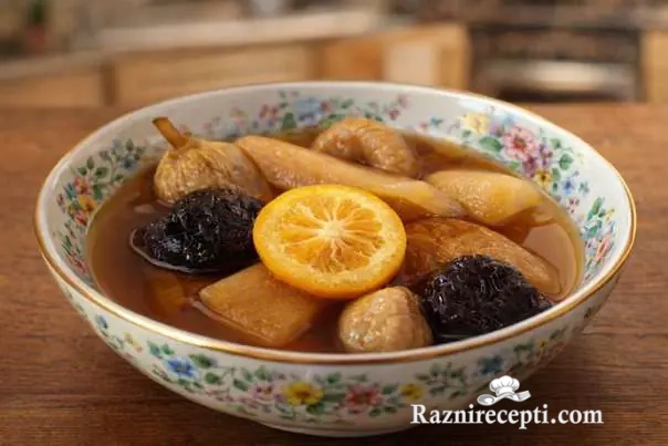 kompot od mešanog suvog voća