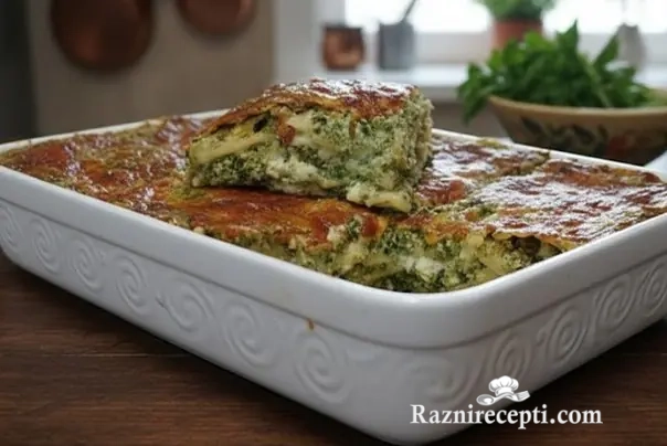 lazanje sa spanaćem i sirom