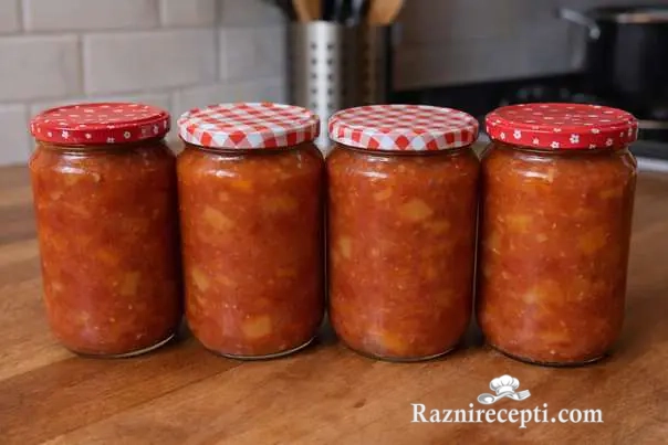 lovačka salata zimnica