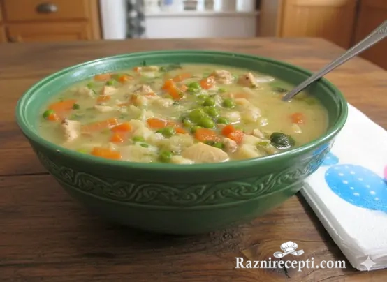 pileća ragu supa juha