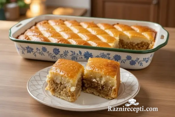 posna baklava sa orasima