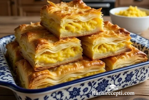 posna gibanica sa krompirom