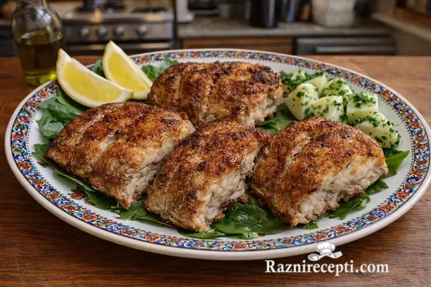 prženi i začinjeni oslić