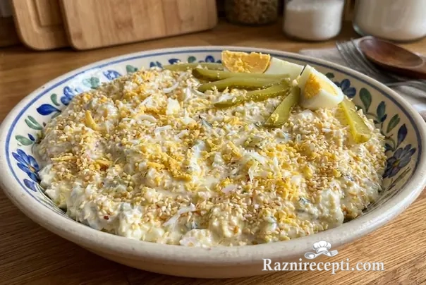 salata sa susamom i sirom