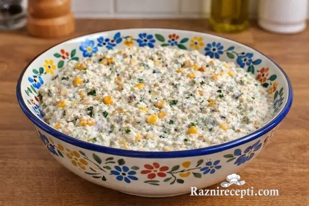 susam salata sa sirom