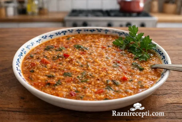 Brza čorba od crvene leće