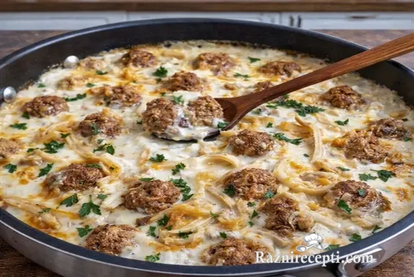 Ćufte sa krompirom i pavlakom