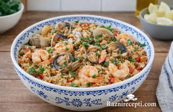 Paelja sa plodovima mora