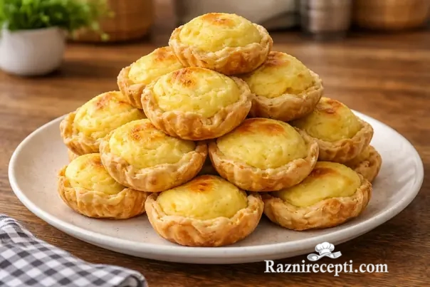 Portugalske korpice sa vanila kremom