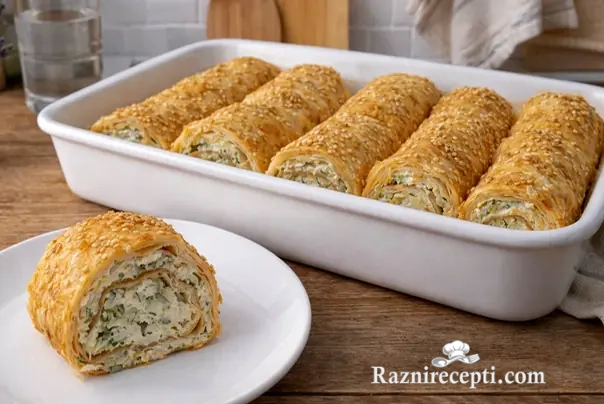 Tzatziki (čačiki) rolat