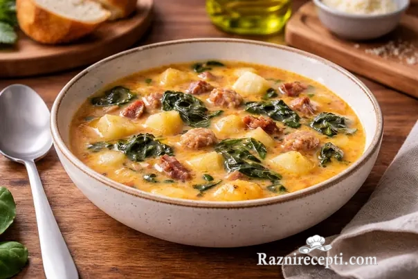 Varivo spanać sa pančetom