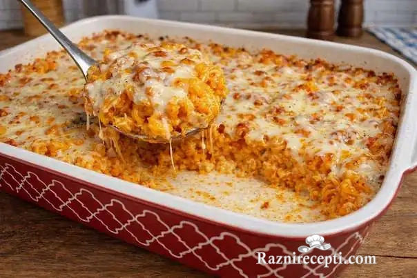 Zapečena pasta sa sirom