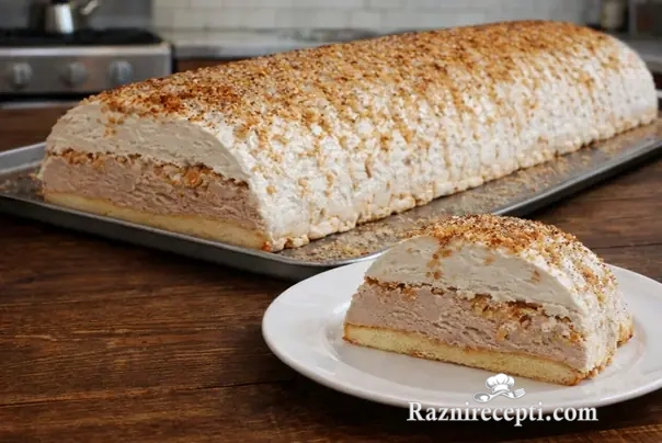 desert semifredo sa kikirikijem i piškotama