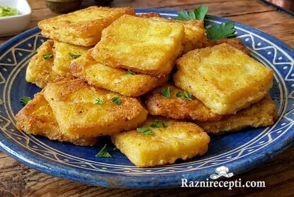 hrskavi pohovani kačkavalj