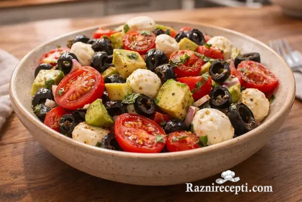 italijanska salata mozzarella