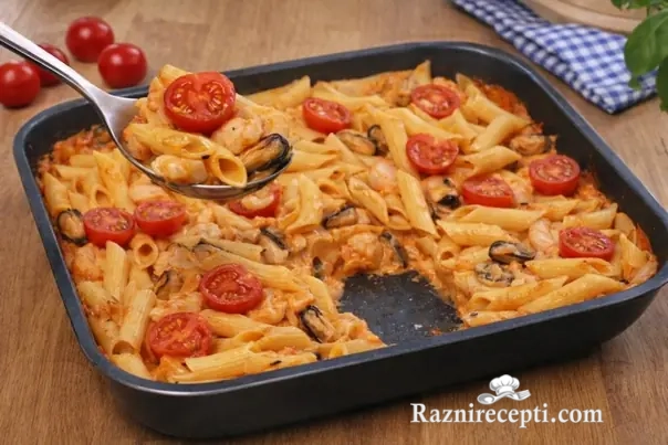 testenina sa gamborima i dagnjama