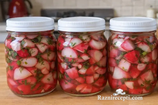 turšija od rotkvica