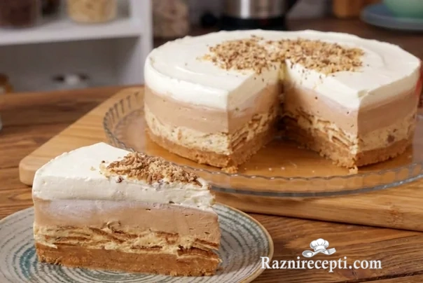 Brza torta sa napolitankama i kremom