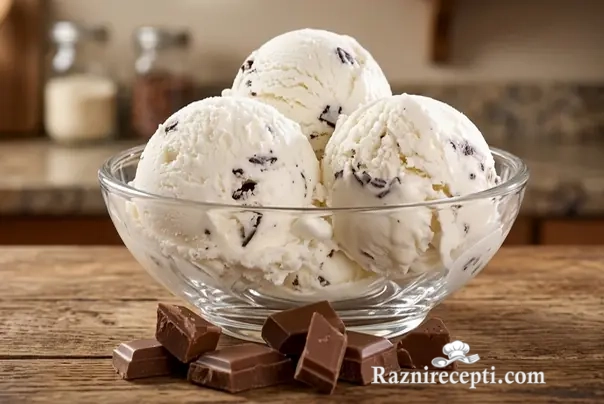 Domaći straćatela sladoled