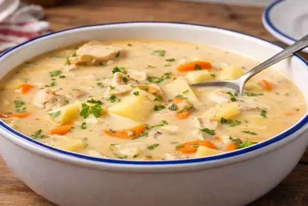 Krem pileća čorba sa krompirom