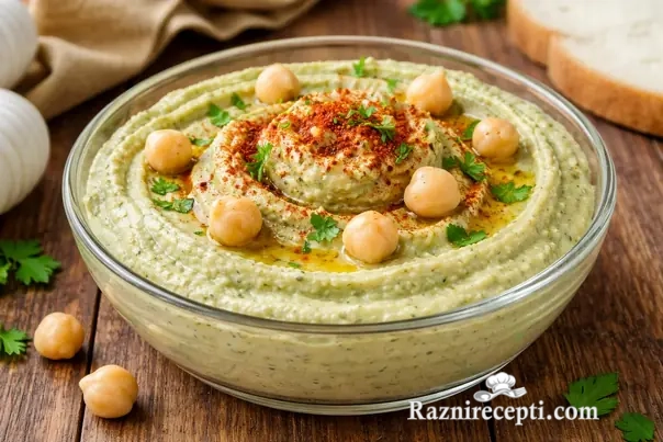 avokado humus